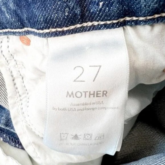 MOTHER High Waisted Smoking Double Heel - Picture 4 of 8